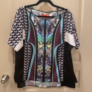 Clover Canyon printed top, small